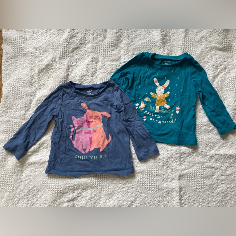 Carter’s long sleeve t-shirts